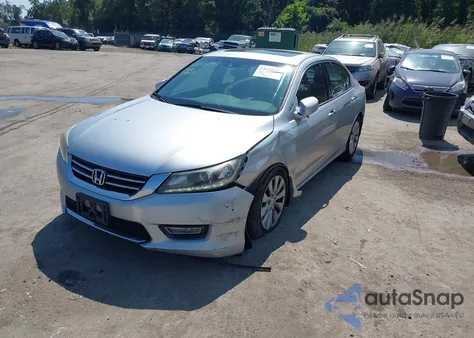 2013 Honda Accord Ex-L V-6 из США, поврежденный, VIN 1HGCR3F81DA037884